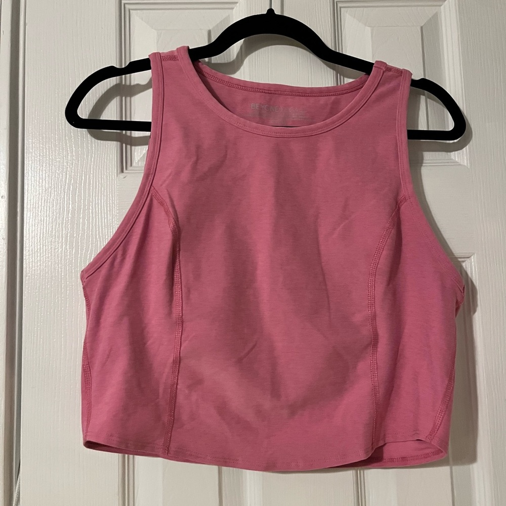 Beyond Yoga Women's Pink Top